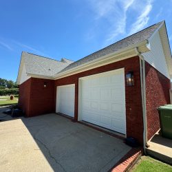 Installing new garage door opener motor for residential client in Florence AL