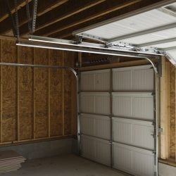 Modern rolling garage doors installed by Best Door Co. in Florence Alabama